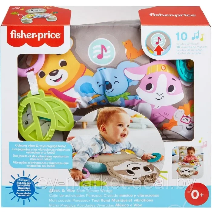 Подушка игровая Fisher Price Ленивец GRR01 - фото 10 - id-p202477792