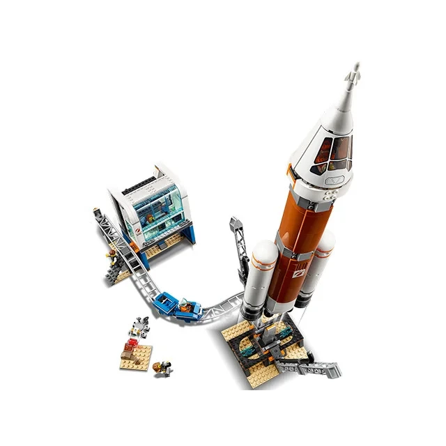 Конструктор Сити Cities 11387 Ракета для запуска в далекий космос (аналог Lego City 60228) 873 детали - фото 3 - id-p202482838