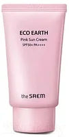 Крем солнцезащитный The Saem Eco Earth Pink Sun Cream EX