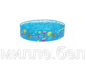 Складной детский бассейн Fill 'N Fun Sparking Sea, 122 х 25 см, BESTWAY