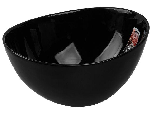Салатник керамический, 20.5х17.5 см, серия ASIAN, черный, PERFECTO LINEA - фото 1 - id-p202527303
