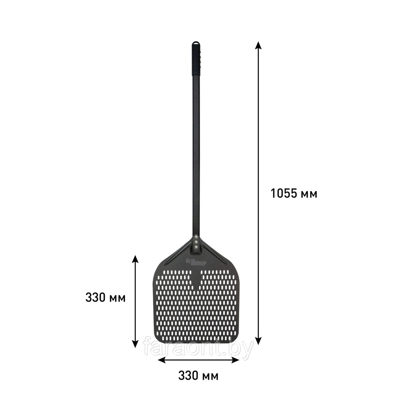 Лопата для пиццы GRILL MASTER 330-M с перфорацией (700 мм ручка) арт. 30087