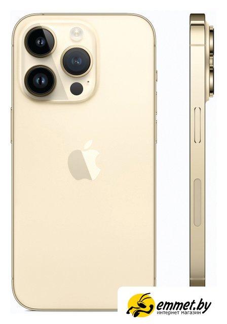 Смартфон Apple iPhone 14 Pro 512GB (золотистый) - фото 2 - id-p202556389