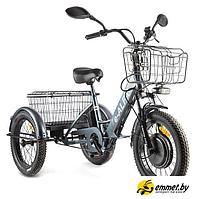 Электровелосипед Eltreco Green City e-ALFA Trike 2022 (темно-серый)