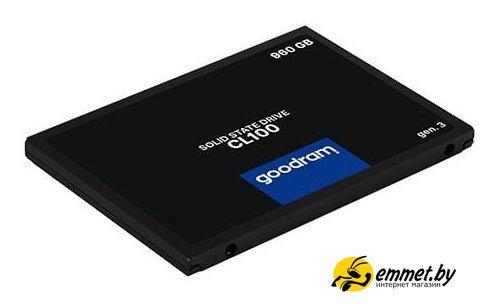 SSD GOODRAM CL100 Gen. 3 960GB SSDPR-CL100-960-G3 - фото 4 - id-p202557978