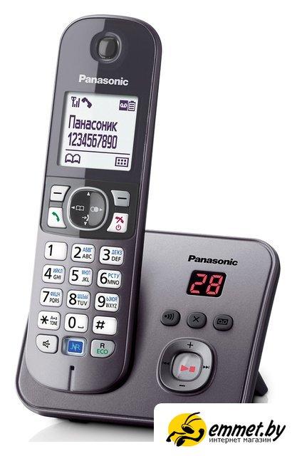 Радиотелефон Panasonic KX-TG6821RUM - фото 2 - id-p202558066