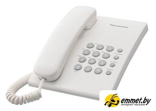 Проводной телефон Panasonic KX-TS2350RUW (белый) - фото 1 - id-p202556569
