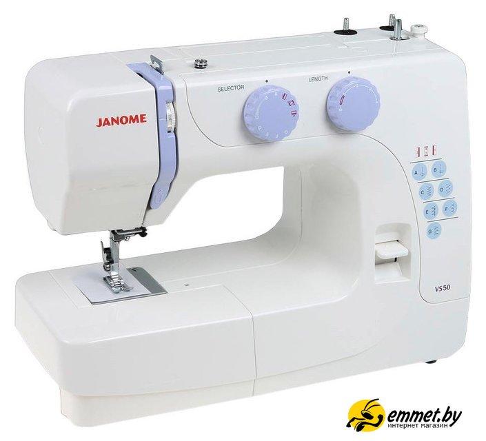 Электромеханическая швейная машина Janome VS 50 - фото 1 - id-p202556597