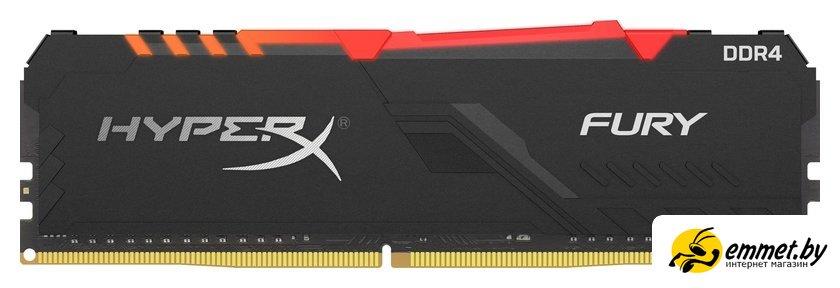 Оперативная память HyperX Fury RGB 32GB DDR4 PC4-24000 HX430C16FB3A/32 - фото 2 - id-p202556599