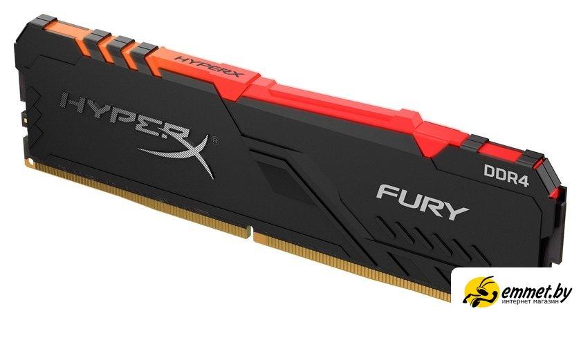 Оперативная память HyperX Fury RGB 32GB DDR4 PC4-24000 HX430C16FB3A/32 - фото 4 - id-p202556599