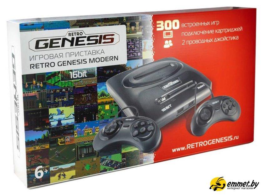 Игровая приставка Retro Genesis Modern (2 проводных геймпада, 300 игр) - фото 1 - id-p202559564