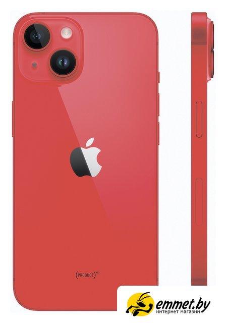 Смартфон Apple iPhone 14 128GB (PRODUCT)RED - фото 2 - id-p202560716