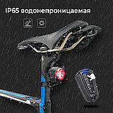 Велосипедная сигнализация с пультом (фонарь задний) A8 Pro, фото 3