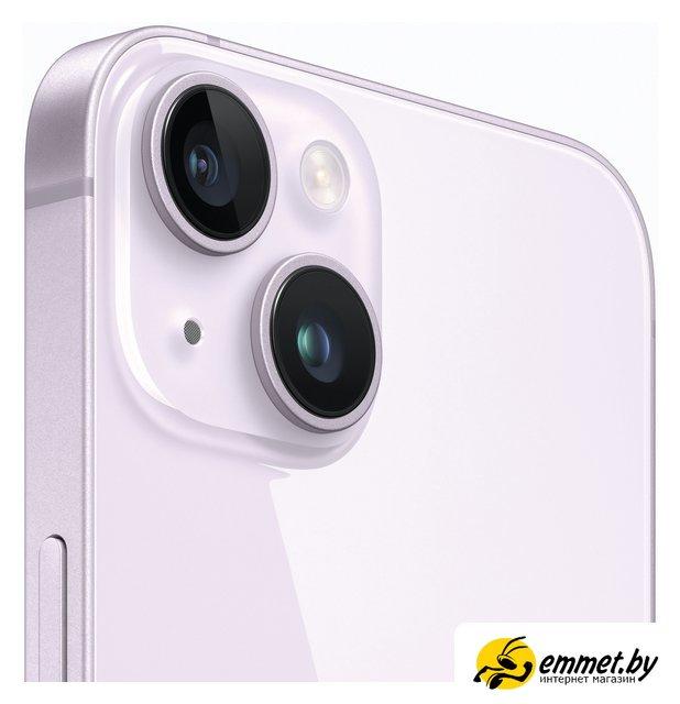 Смартфон Apple iPhone 14 256GB (фиолетовый) - фото 3 - id-p202559384