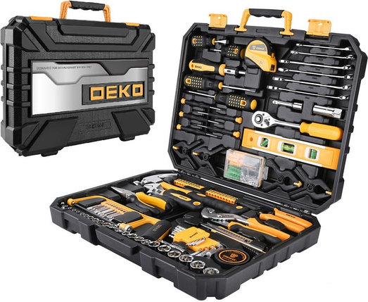 Универсальный набор инструментов Deko DKMT168 (168 предметов), фото 2