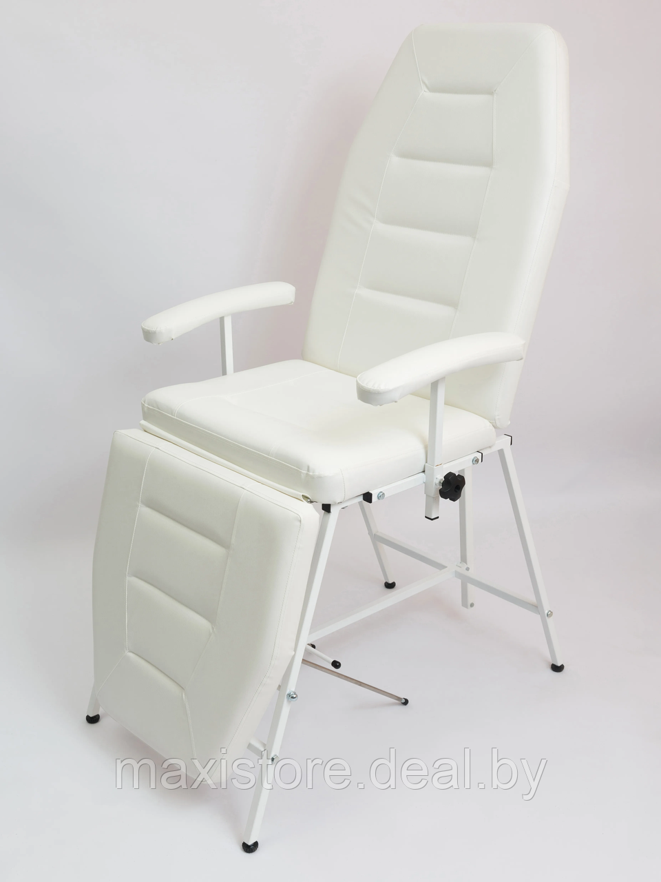 Косметологическое кресло "Комфорт" (Белое)