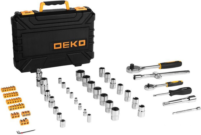 Универсальный набор инструментов Deko DKMT72 (72 предмета) - фото 1 - id-p202565622
