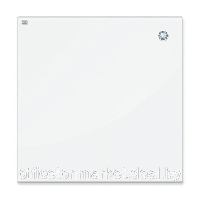 Доска стеклянная магнитно-маркерная "2×3", 40x60 см, белый - фото 1 - id-p202572320