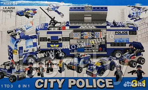 LX.A250 Конструктор City "Полицейский фургон", 762 детали, 5 в 1