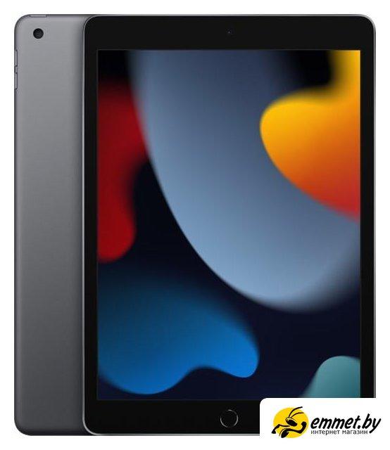 Планшет Apple iPad 10.2" 2021 256GB MK2N3 (серый космос) - фото 1 - id-p202576834