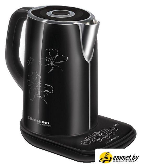 Электрический чайник Redmond SkyKettle RK-M170S-E (черный) - фото 1 - id-p202576875