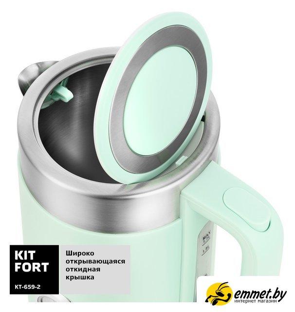 Электрический чайник Kitfort KT-659-2 - фото 3 - id-p202576666
