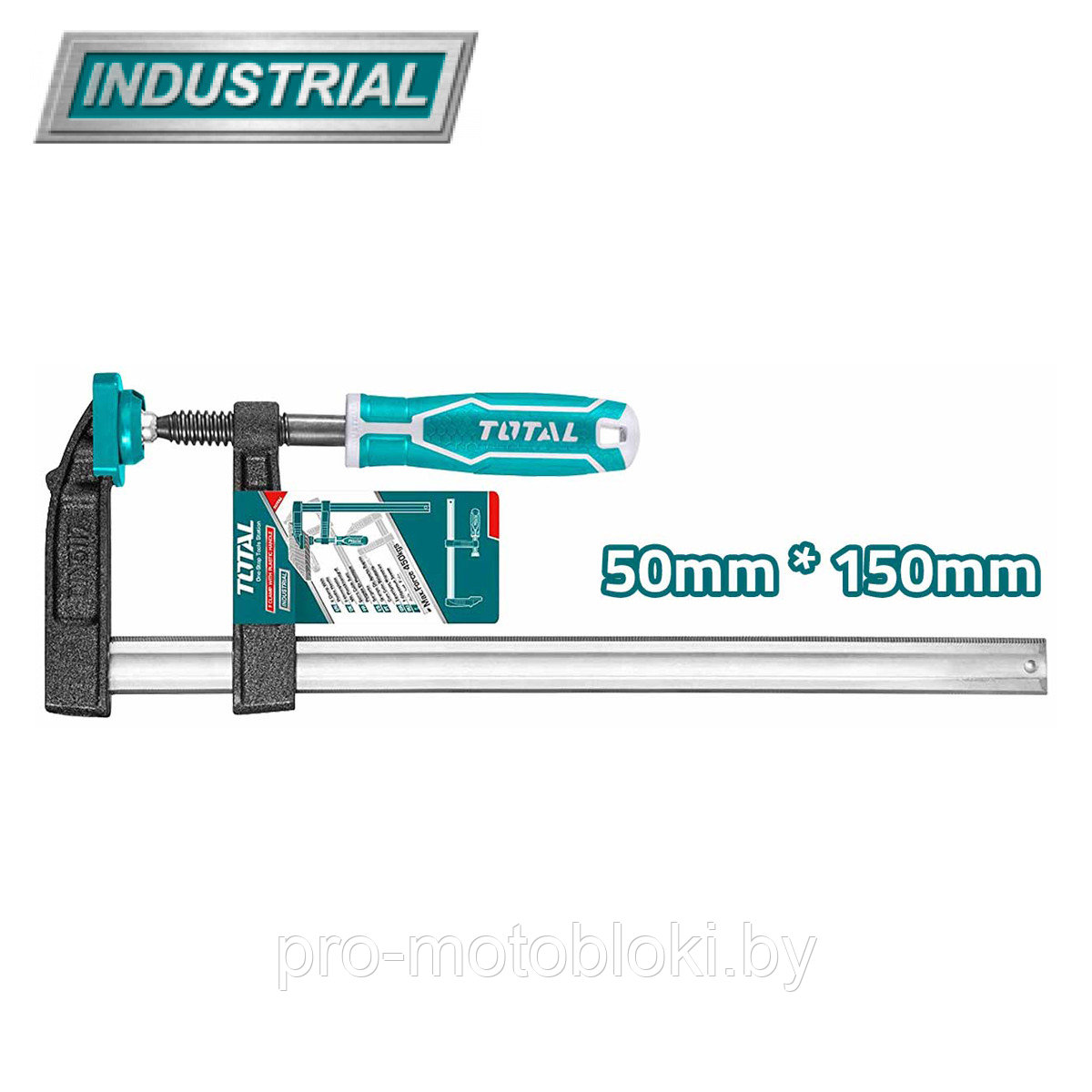Струбцина F-образная 50 x 150 мм TOTAL THT1320501