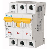 Eaton PL7 3P 6A, тип С, 10кА, 3М Автоматический выключатель