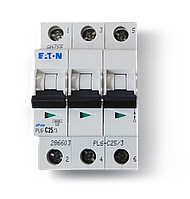 Eaton PL7 3P 40A, тип B, 10кА, 3М Автоматический выключатель
