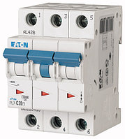 Eaton PL7 3P 20A, тип D, 10кА, 3М Автоматический выключатель