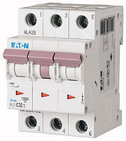 Eaton PL7 3P 32A, тип D, 10кА, 3М Автоматический выключатель