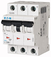 Eaton PL7 3P 40A, тип D, 10кА, 3М Автоматический выключатель