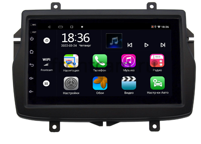 Магнитола в штатное место 2 din Lada Vesta 2015-2022 OEM 2/32 на Android 10 CarPlay