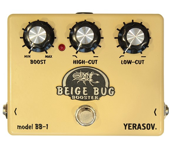 Yerasov Insect-BB-1 Beige Bug Booster Педаль эффектов