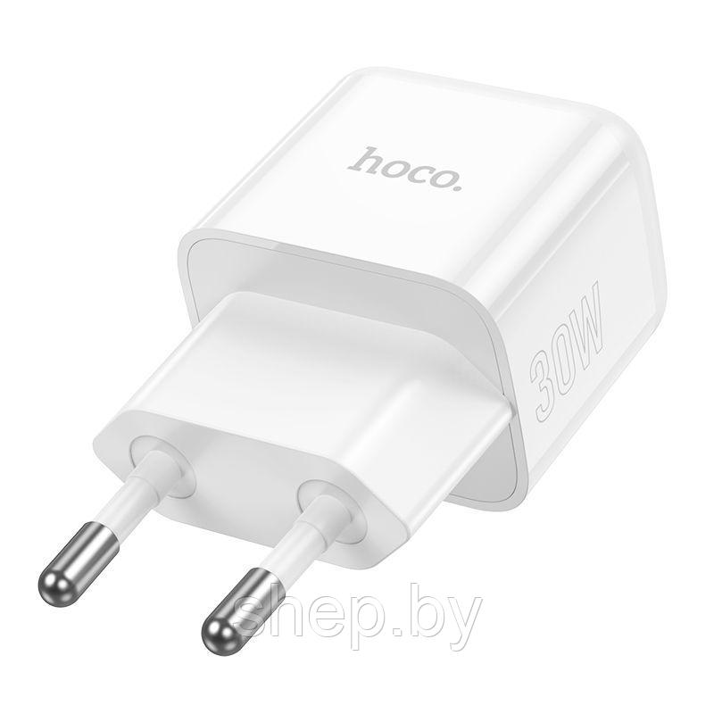 Сетевое зарядное устройство Hoco N32 (PD30W Type-C) цвет: белый, черный - фото 4 - id-p202592387