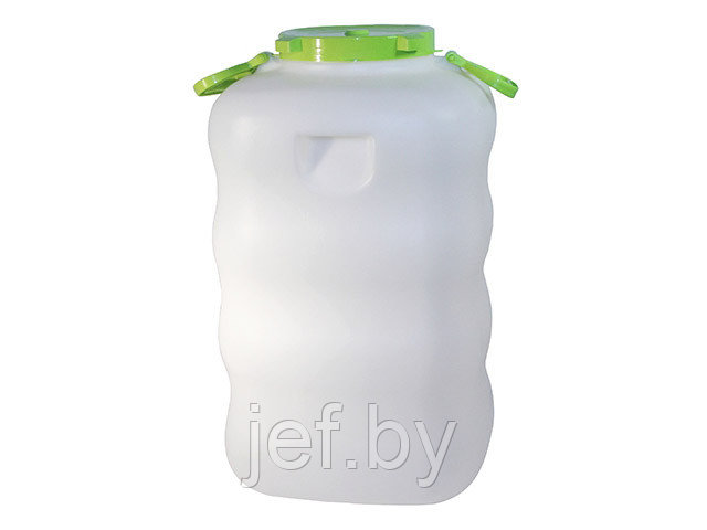 Бак для жидкостей пластмассовый с крышкой и ручками 80л IDEA М6005