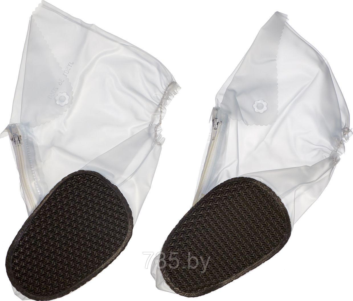 Чехлы грязезащитные для женской обуви на каблуках, размер M - фото 4 - id-p175810858