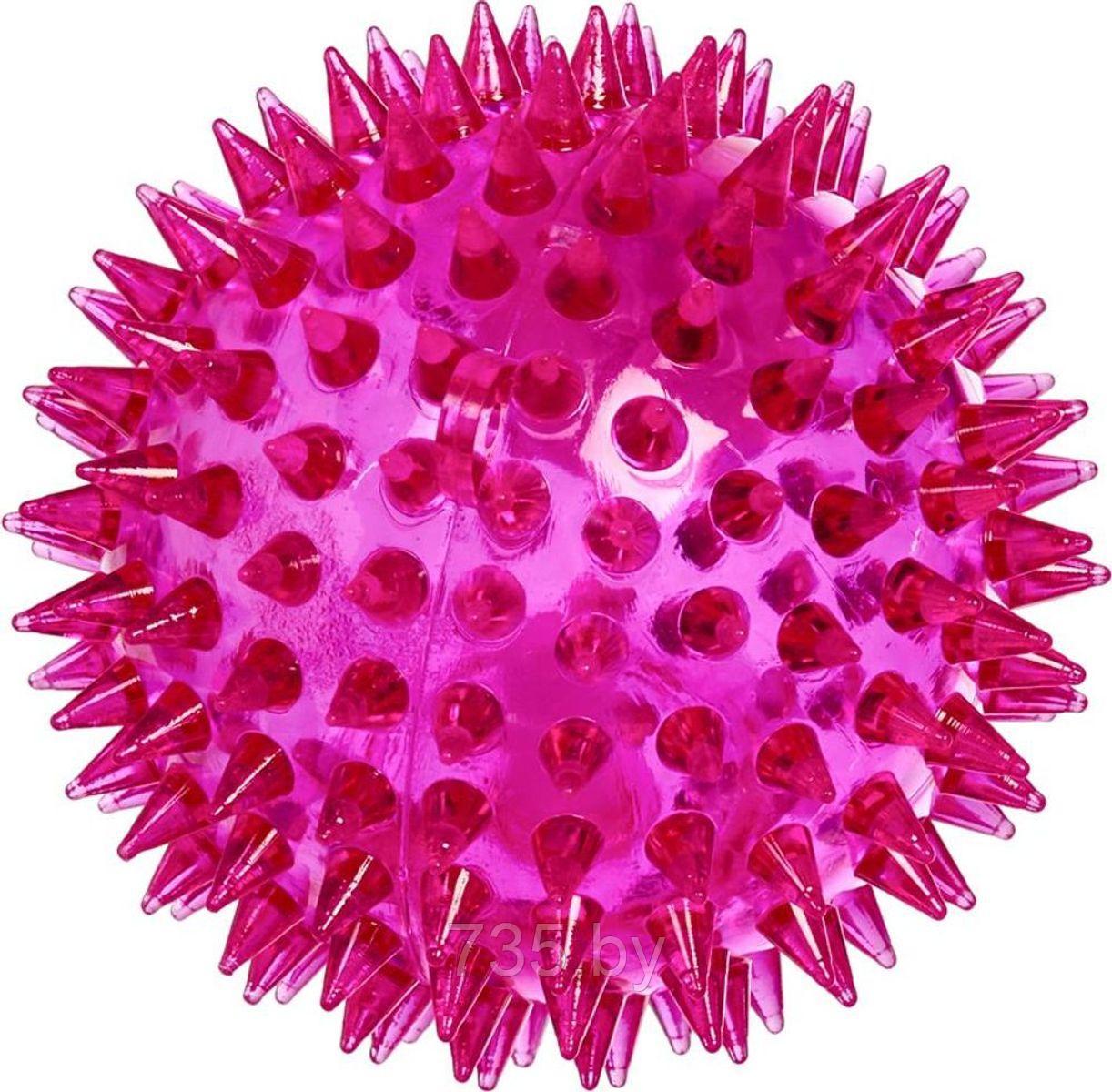 Массажный шарик (7,5 см) с подсветкой - фото 2 - id-p202592626