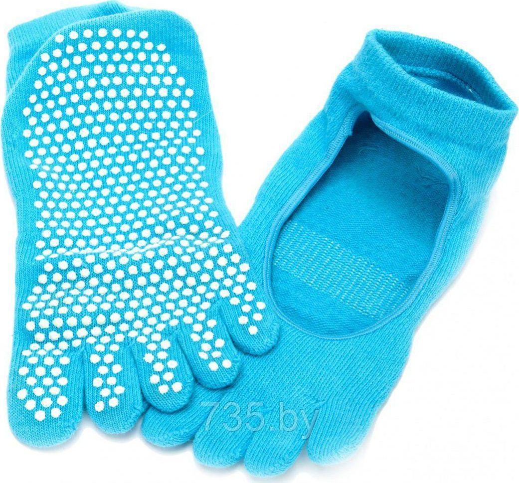 Носки противоскользящие для занятий йогой - фото 3 - id-p202592520