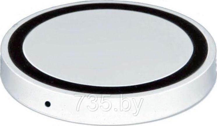 Аккумулятор беспроводной круглый для смартфонов с Lightning разъемом, белый - фото 2 - id-p175810971