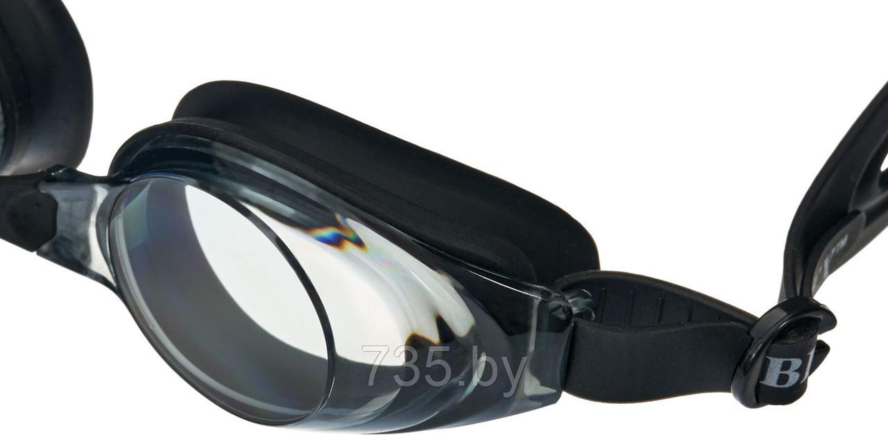 Очки для плавания, серия "Регуляр", черные, цвет линзы - серый - фото 9 - id-p202592644