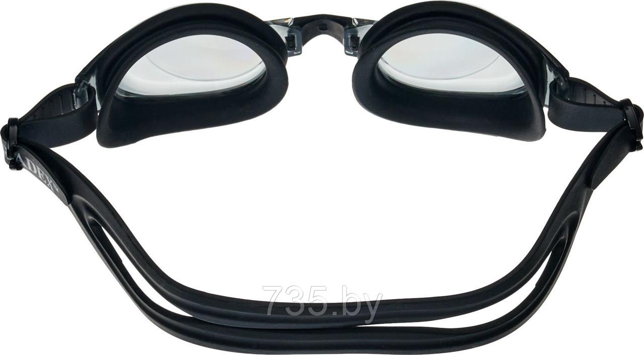 Очки для плавания, серия "Регуляр", черные, цвет линзы - серый - фото 10 - id-p202592644