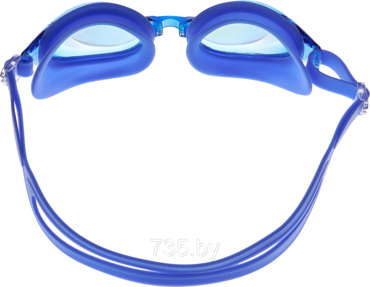 Очки для плавания, серия "Регуляр", синие, цвет линзы - синий - фото 7 - id-p202592645