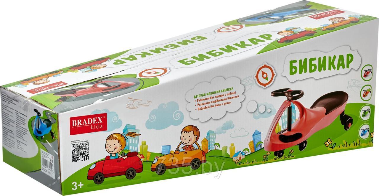 Машинка детская с полиуретановыми колесами зеленая БИБИКАР - фото 9 - id-p202592539