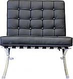 Кресло BARCELONA CHAIR чёрный, фото 3