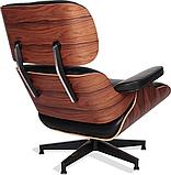 Кресло EAMES LOUNGE CHAIR и оттоманка EAMES LOUNGE CHAIR чёрные, фото 3