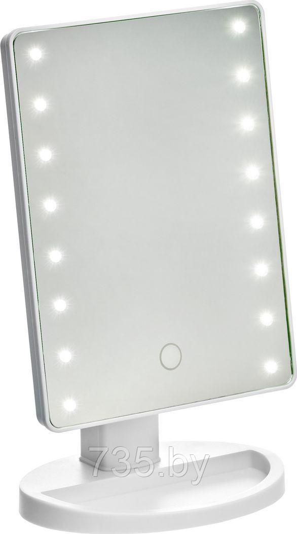 Зеркало настольное с LED подсветкой для макияжа - фото 1 - id-p175812165