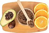 Скраб для тела «Восстанавливающий», с комплексом витаминов, маслом авокадо и кофе, фото 4
