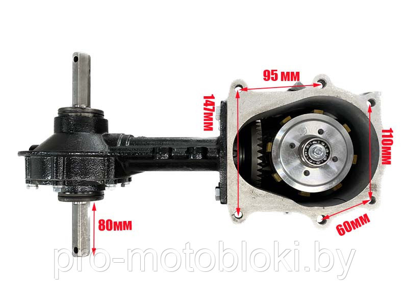 Коробка передач и редуктор мотоблока 3+1 ST-1000 (6,5-8,5 лс) - фото 1 - id-p202594940