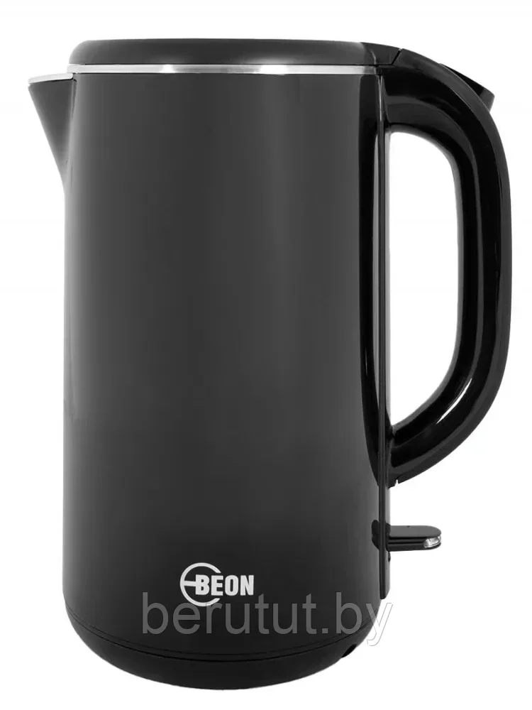 Чайник электрический черный пластик 2 л, мощность 2000 Вт, BEON BN-3015 - фото 1 - id-p202594929